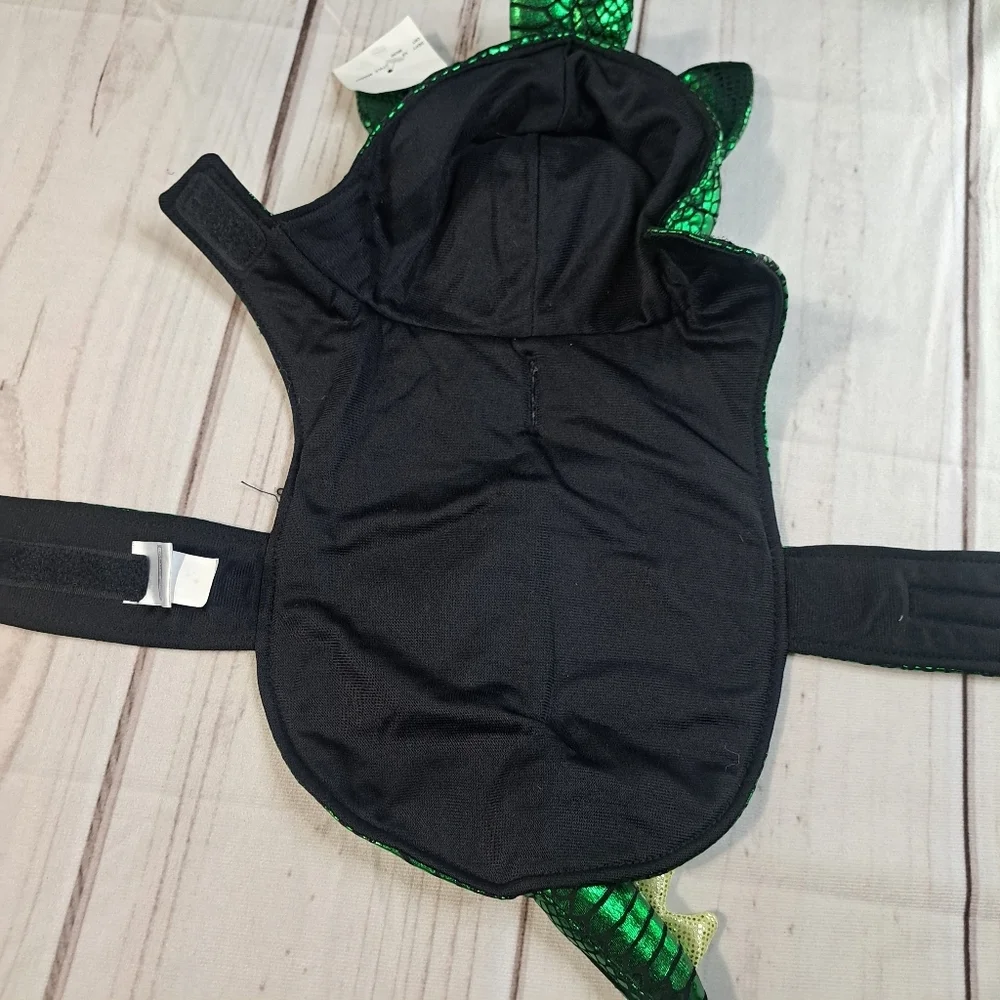 Green Dragon Costume for Pets Size XS/S